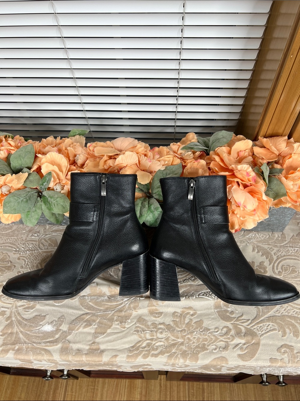 Paul Green  Nirvana Black Leather Boot  Women’s Size US 8.5 UK 6 - Picture 9 of 15